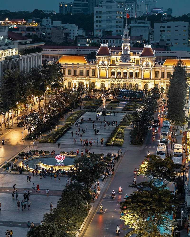 Nguyen Hue Walking Street